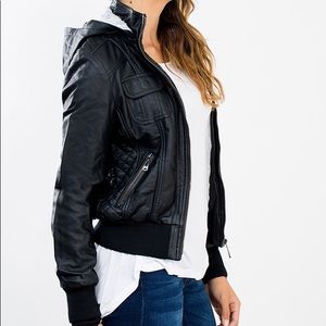 *brand new: YMI leather jacket